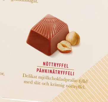 Chokladpralinen Nöttryffel