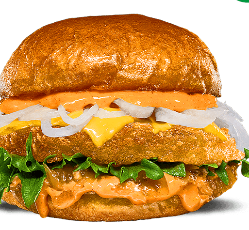 Umami V2 Crispy No Chicken-burgare från Mister York