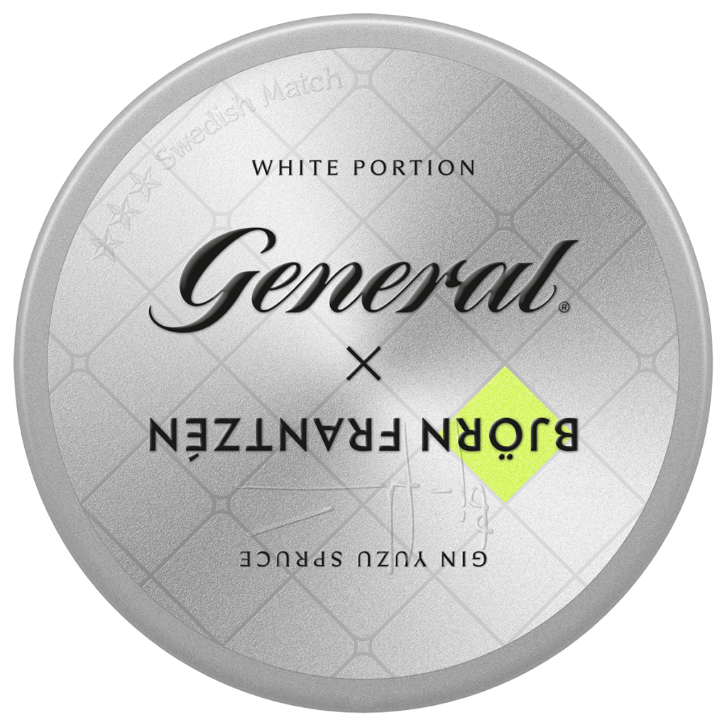 Snusdosan GENERAL x Björn Frantzén Gin Yuzu Spruce