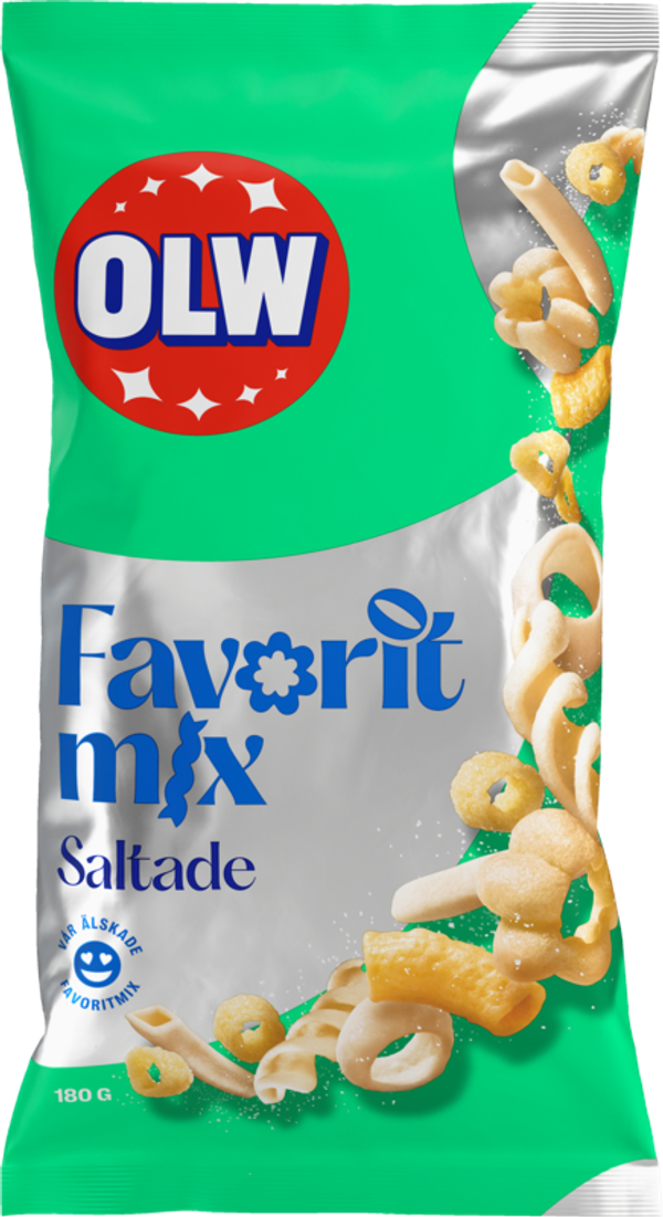 Påse med favoritmix från OLW.